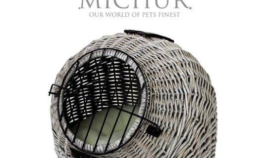 MICHUR COSMA Katzentransportkorb – Zeitlose Eleganz